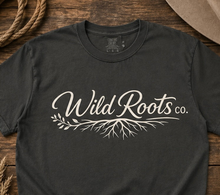 Wild Roots Co. Signature Logo Tee