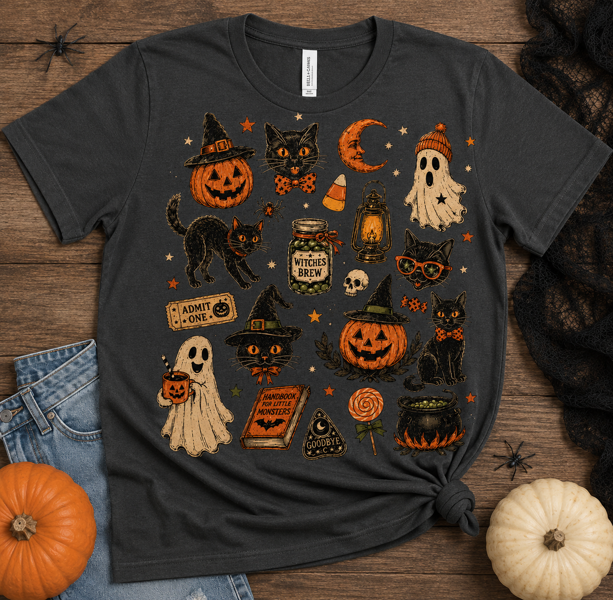 Witching Hour – Vintage Halloween Graphic Tee