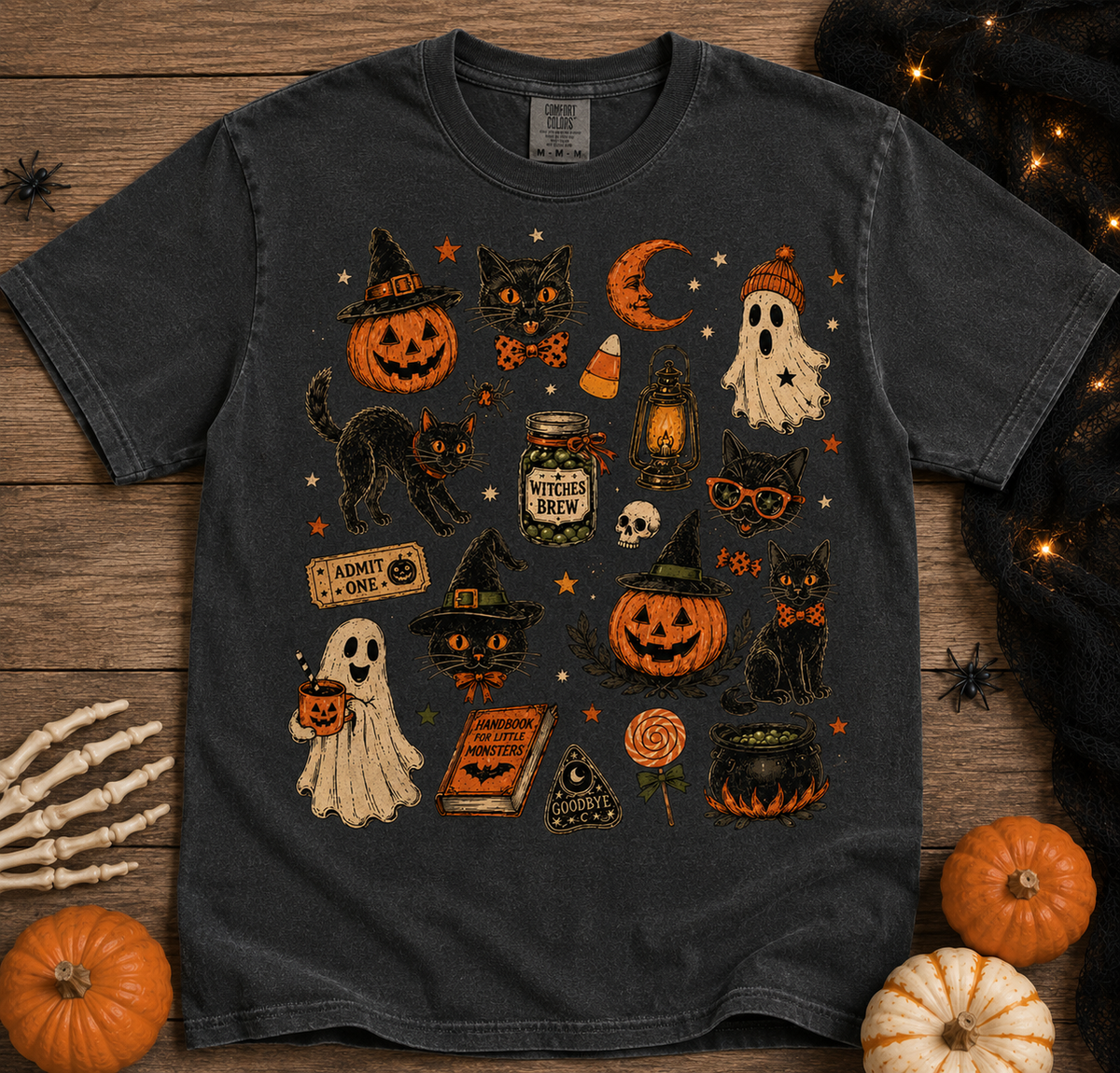 Witching Hour – Vintage Halloween Graphic Tee