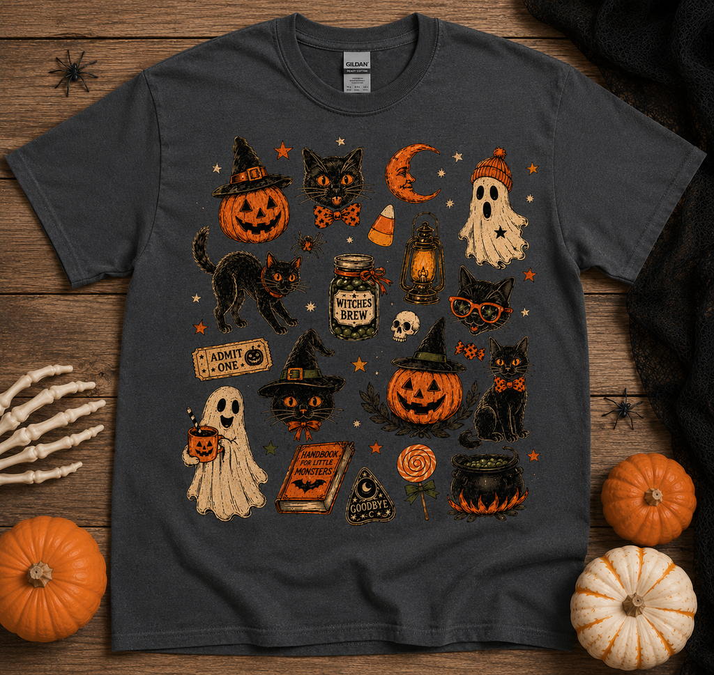 Witching Hour – Vintage Halloween Graphic Tee
