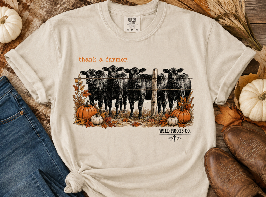 Thank a Farmer Fall Graphic Tee