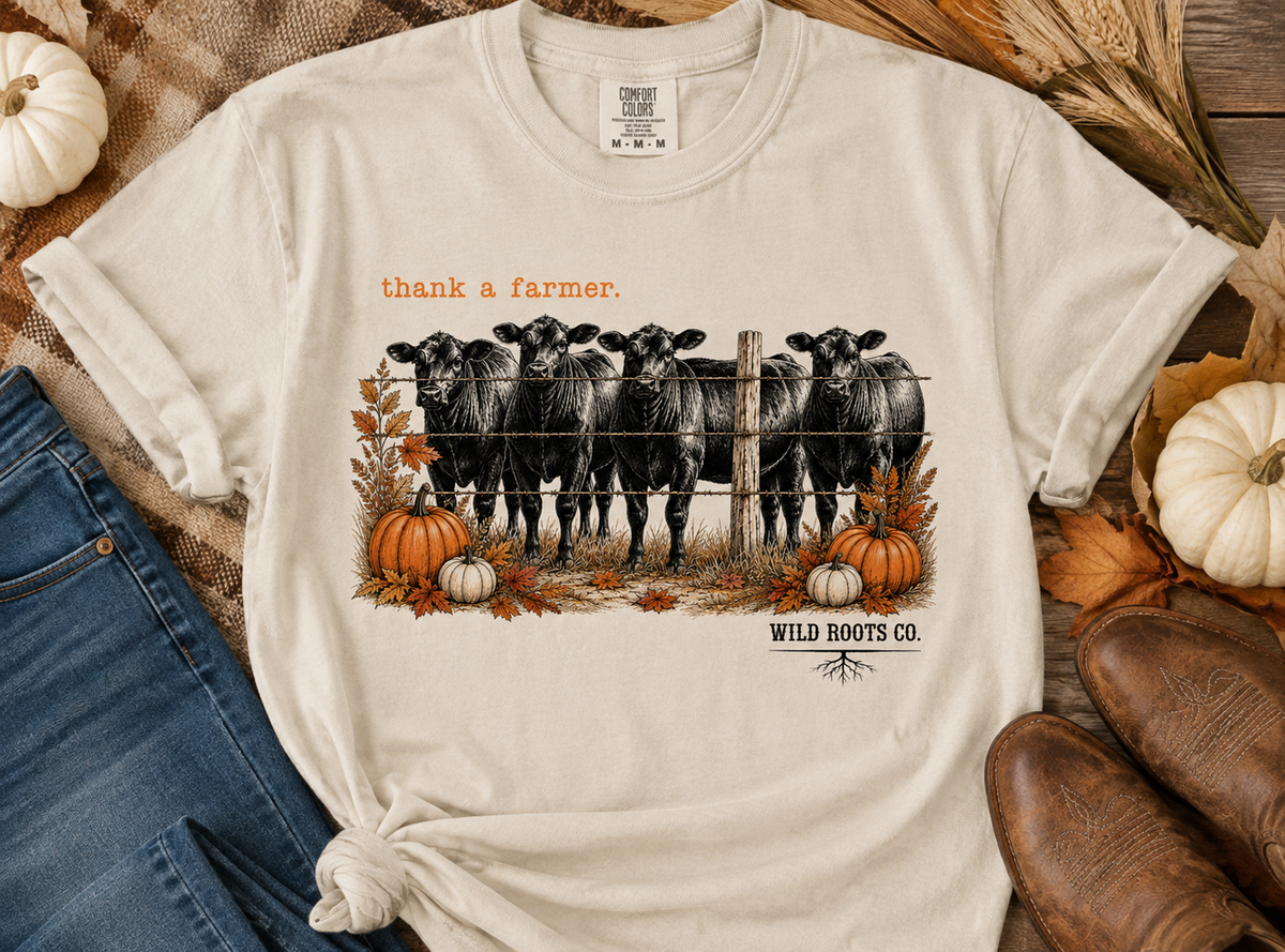 Thank a Farmer Fall Graphic Tee